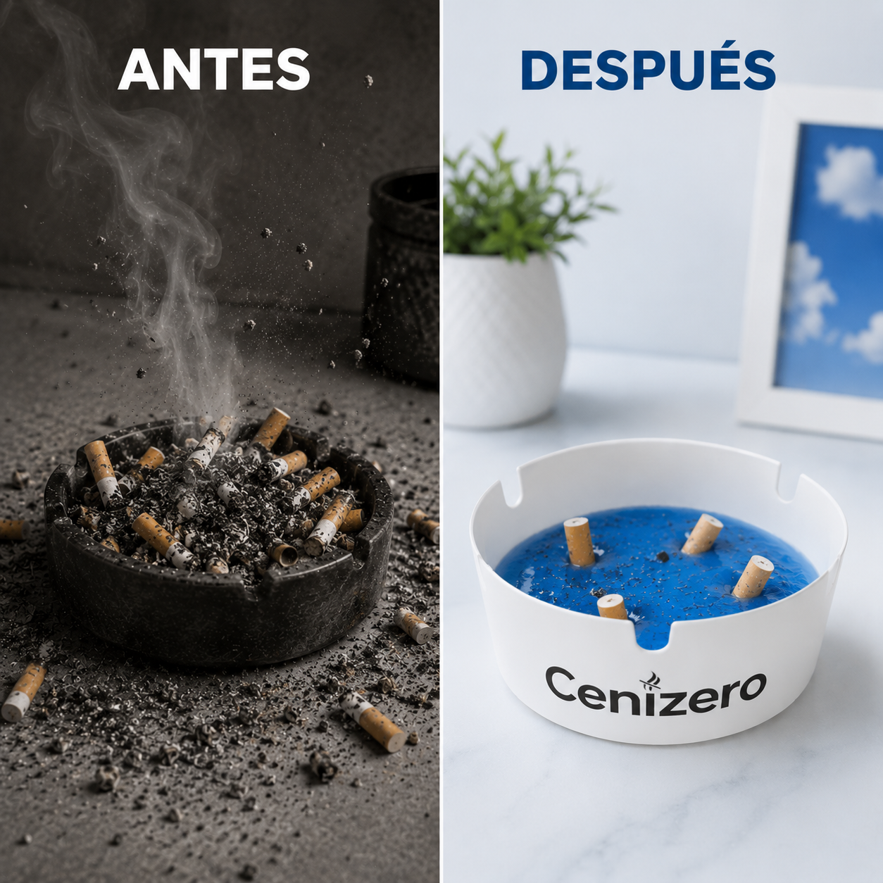 Cenizero Desechable